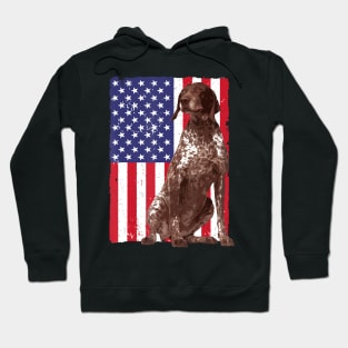 Cool German Shorthaired Pointer Men Women Short Hair Gsp Dog Hoodie